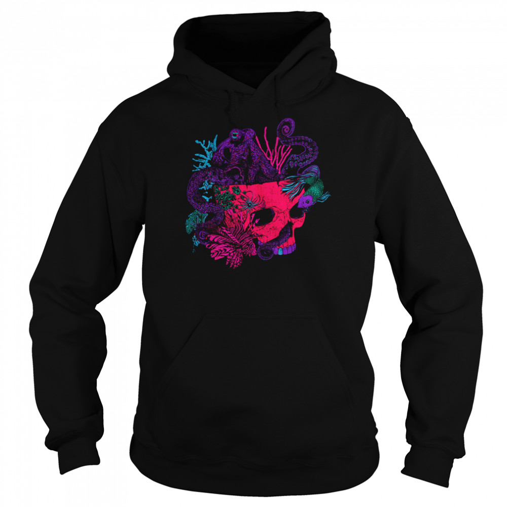 Incubus Octopus Skull shirt Unisex Hoodie