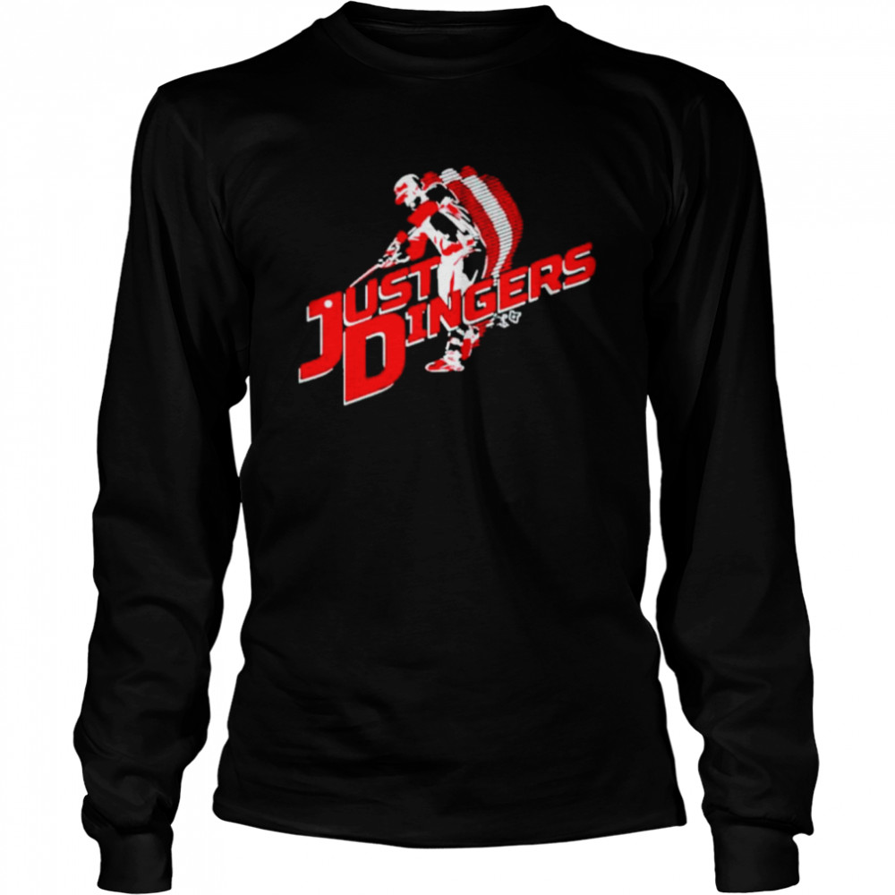 Just Dingers Boston Red Sox Postseason 2021 Long Sleeved T-shirt