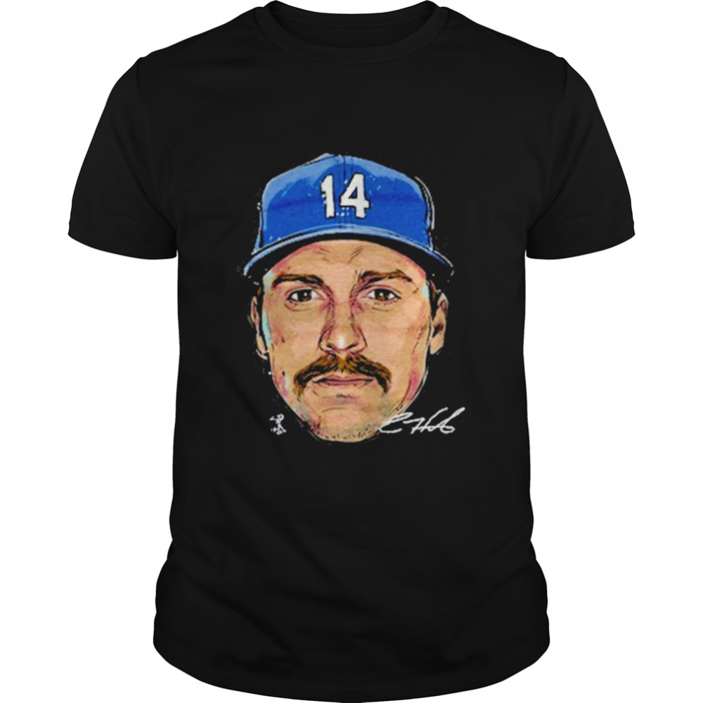 Kike Hernandez LA Dodgers Signature Classic Men's T-shirt