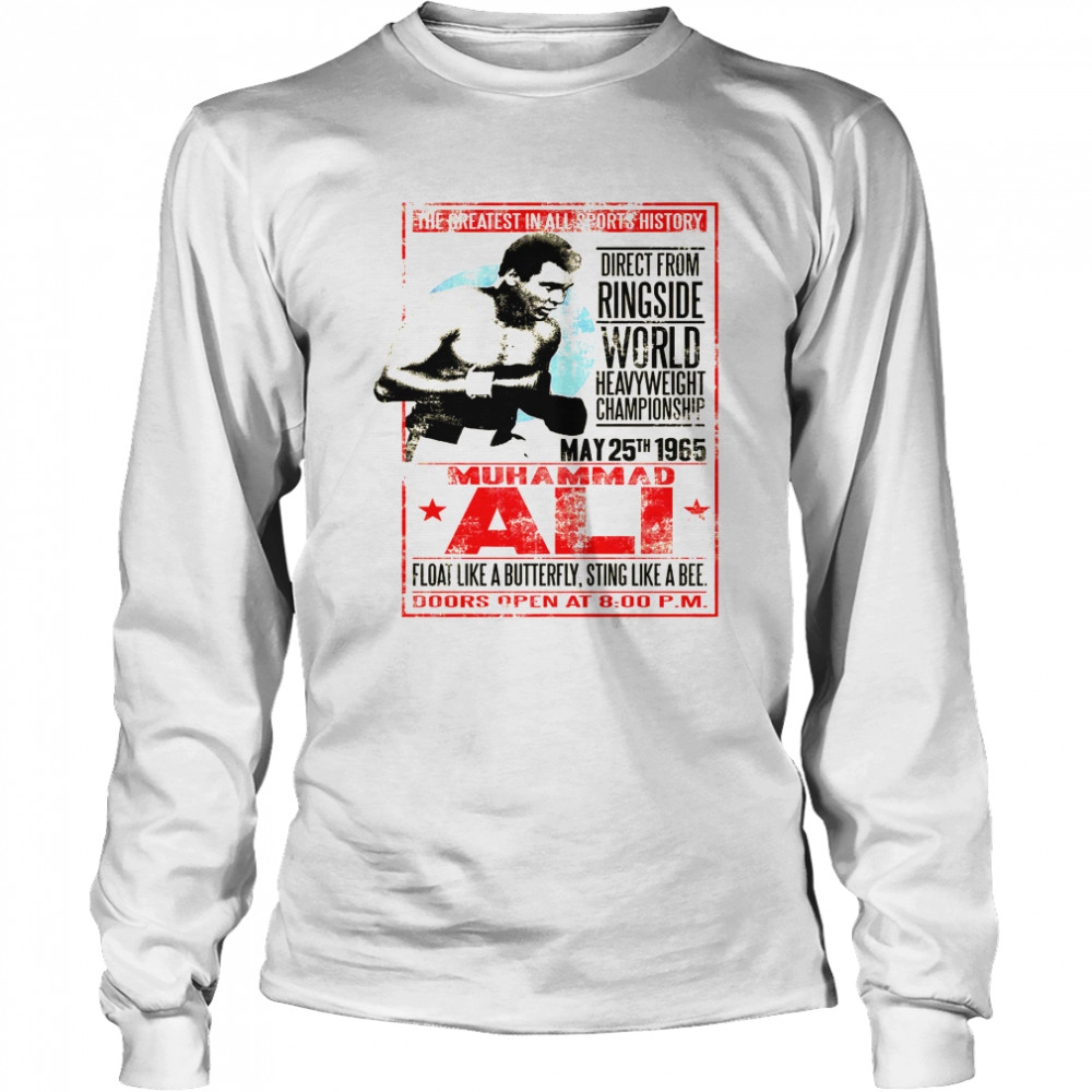 Muhammad Ali Direct From Ringside shirt Long Sleeved T-shirt