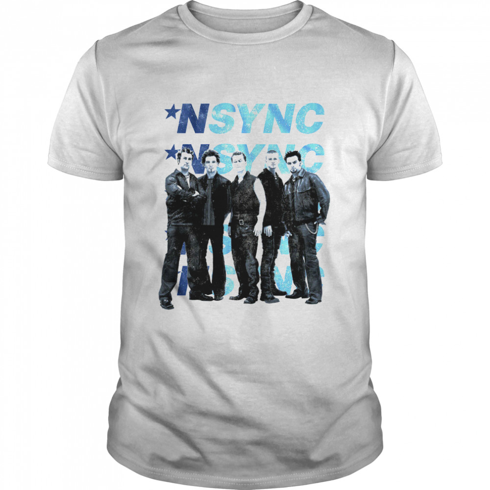 NSYNC Band Logo Gone shirt