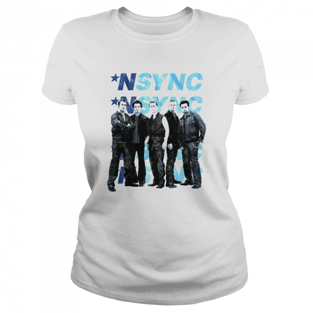 NSYNC Band Logo Gone shirt Classic Women's T-shirt