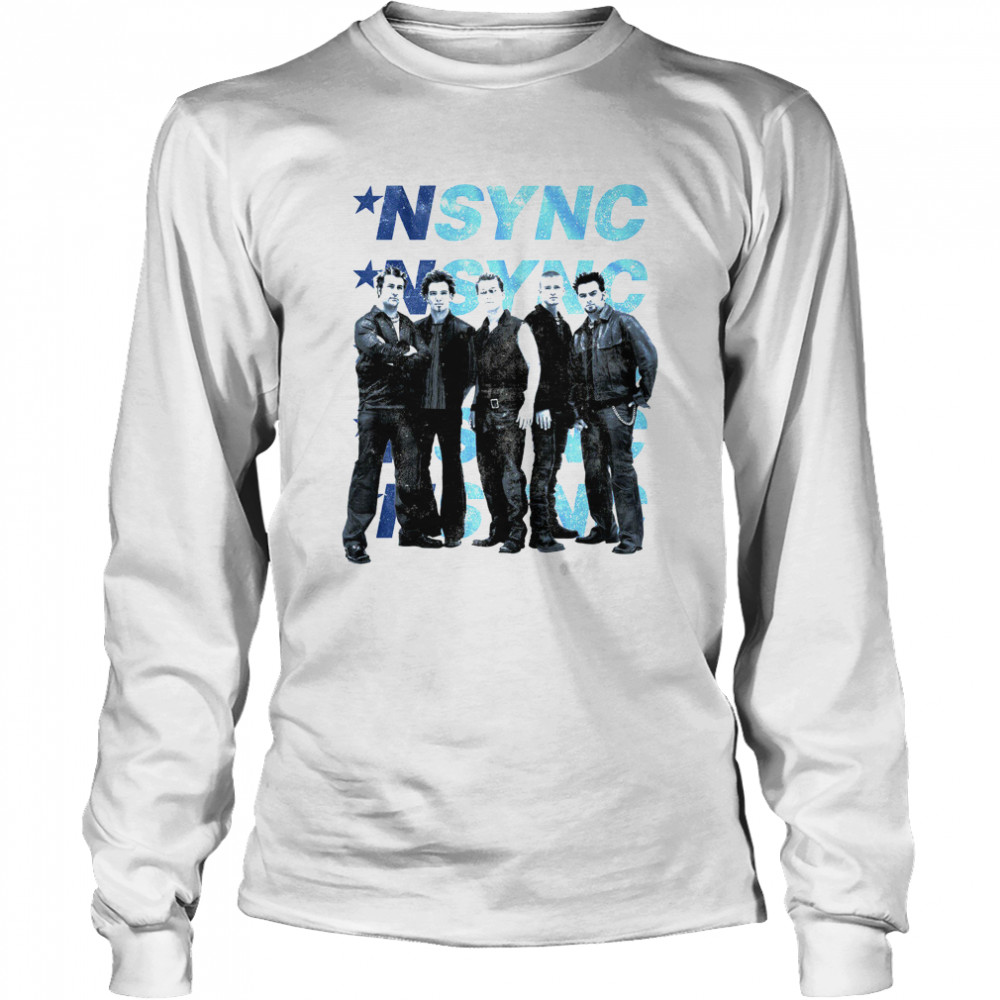 NSYNC Band Logo Gone shirt Long Sleeved T-shirt