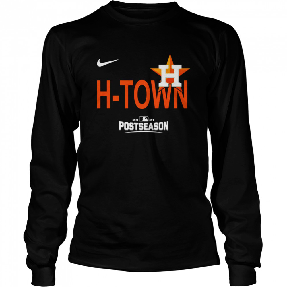 Postseason Funny Houston Astros HTown 2021 Long Sleeved T-shirt