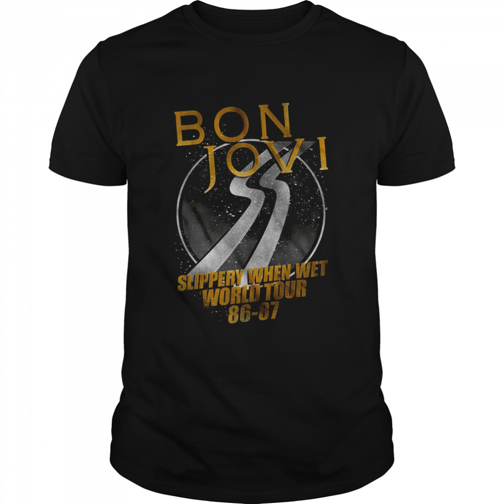 Slippery When Wet World Tour Bon Jovi T-Shirt