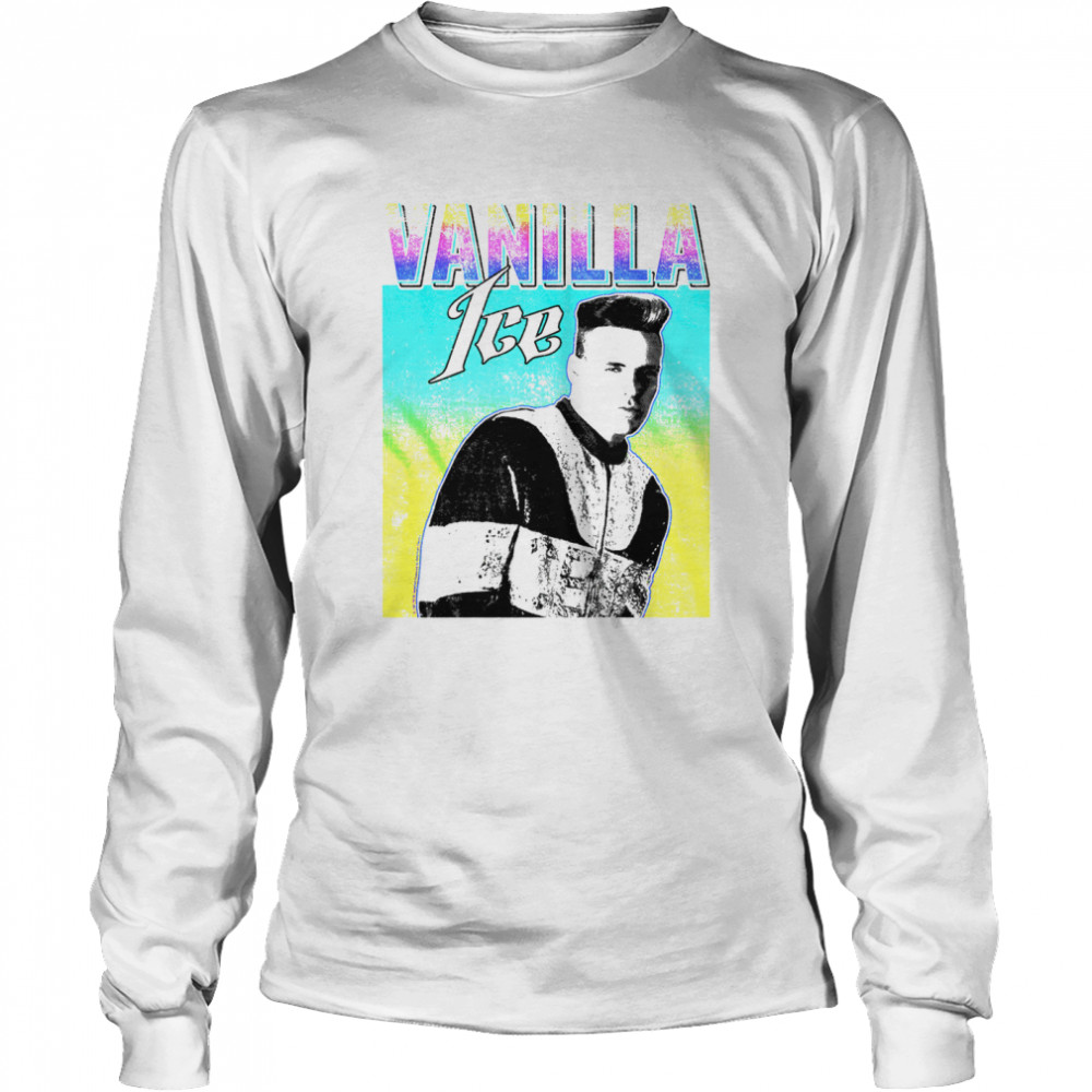 Vanilla Ice Pastel Profile shirt Long Sleeved T-shirt