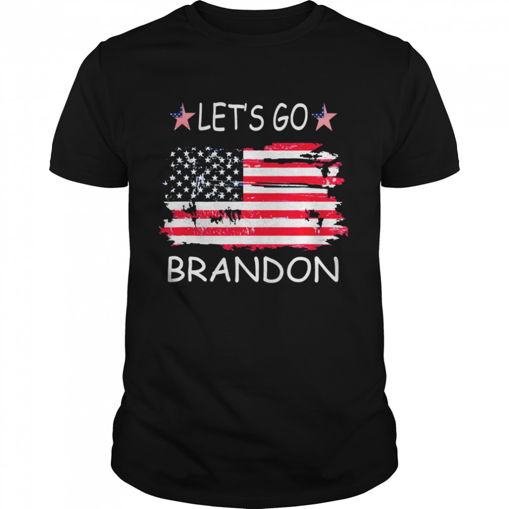 Let’s Go Brandon US Flag Biden Shirt