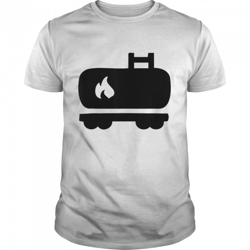 Oil Tank Train  Classic Men's T-shirt