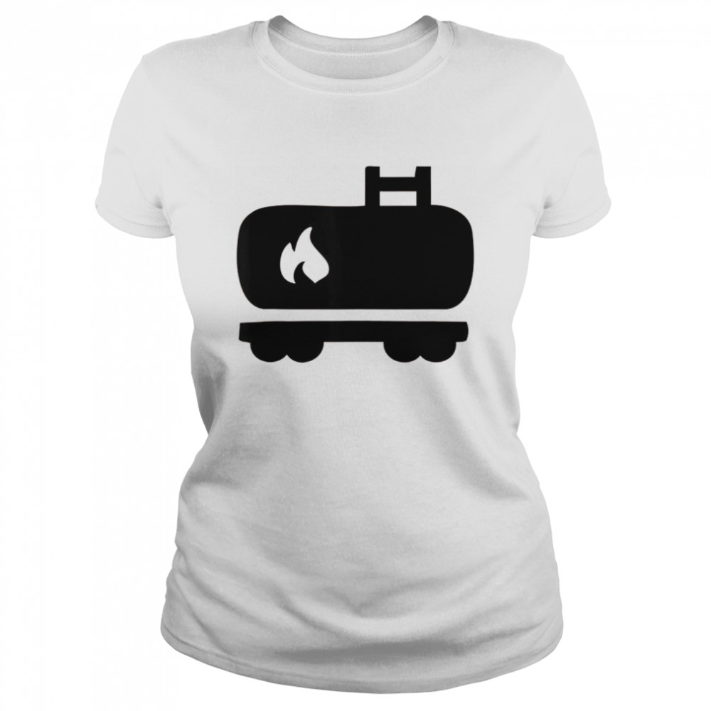 Oil Tank Train  Classic Women's T-shirt