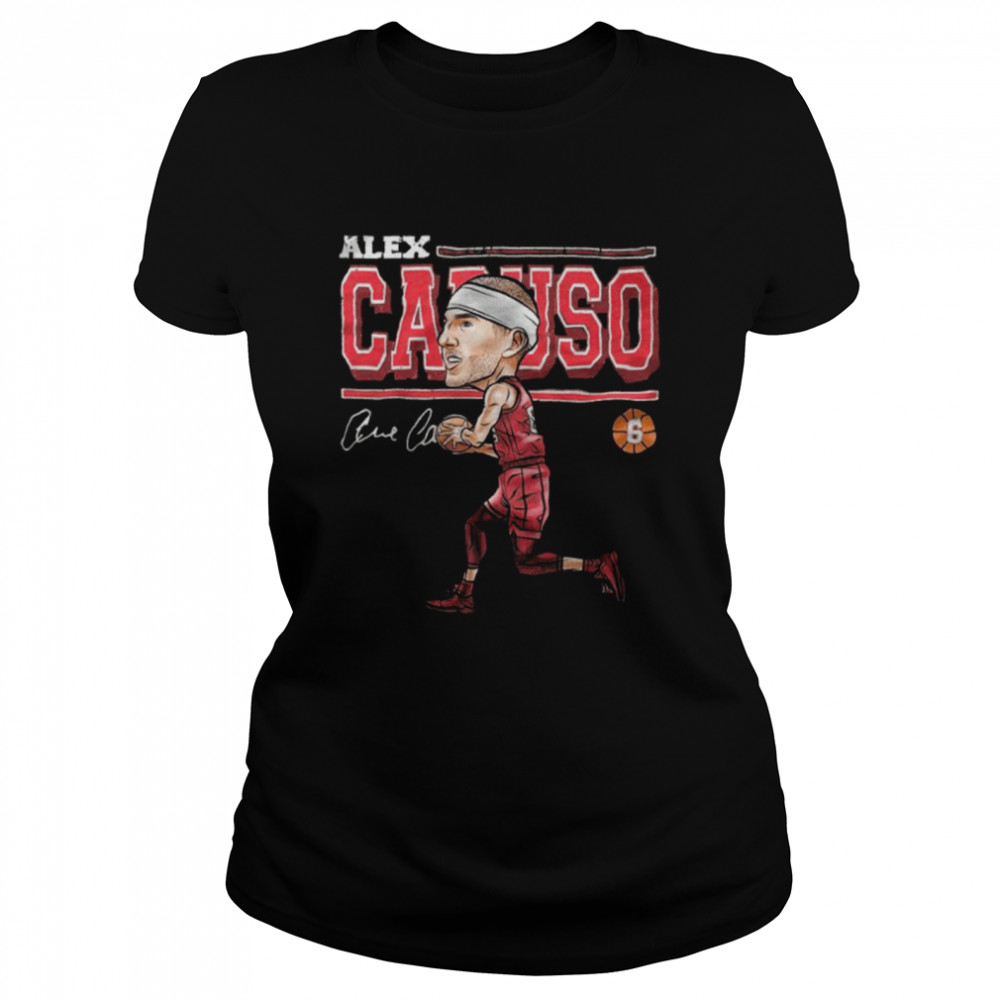 Chicago Basketball Alex Caruso Cartoon WHT Alex Caruso Men's Premium T-Shirt