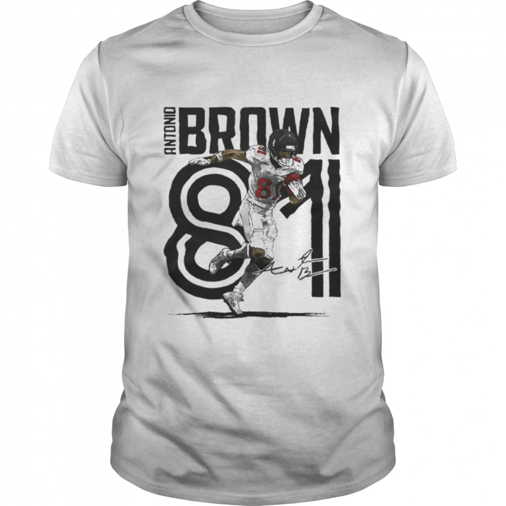 Antonio Brown Tampa Bay Football Classic Men's T-shirt