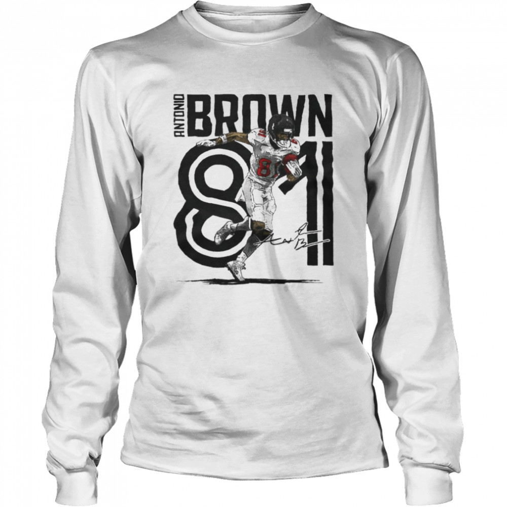 Antonio Brown Tampa Bay Football Long Sleeved T-shirt