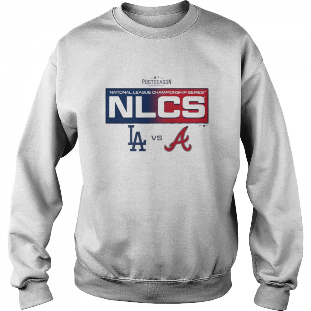 Atlanta Braves vs. Los Angeles Dodgers 2021 NLCS Matchup Batter’s Box shirt Unisex Sweatshirt