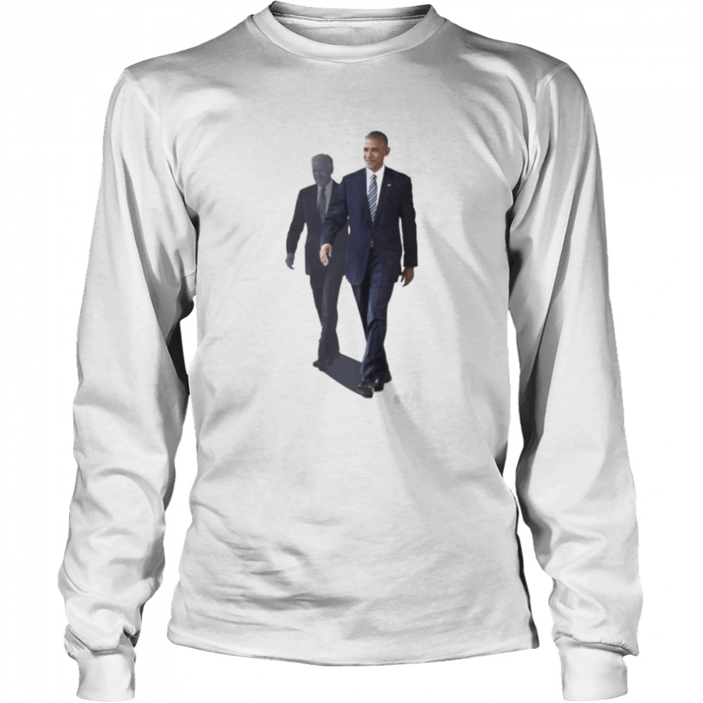 biden inside Obama you know the thing shirt Long Sleeved T-shirt