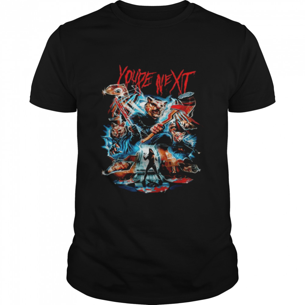 Cool Horror Gear You’re Next  Classic Men's T-shirt