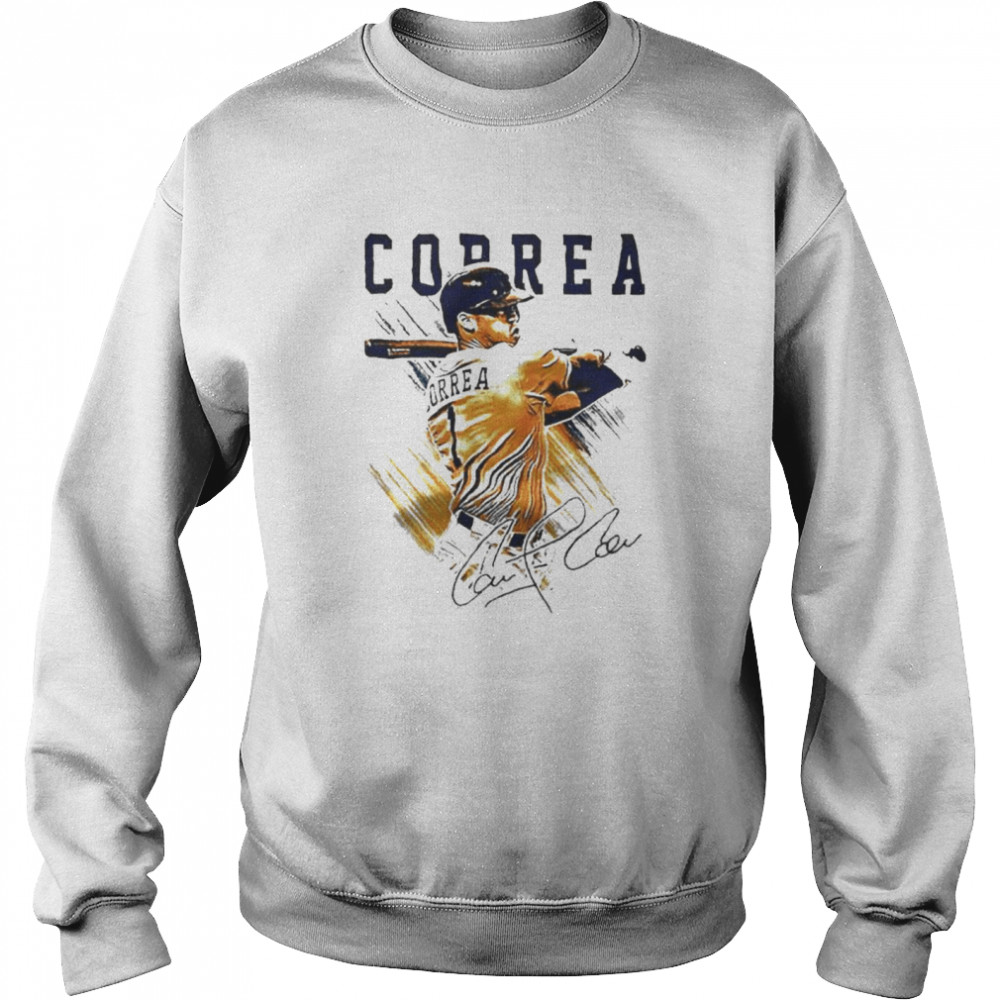 Correa Pastel Houston Astros MLB Unisex Sweatshirt