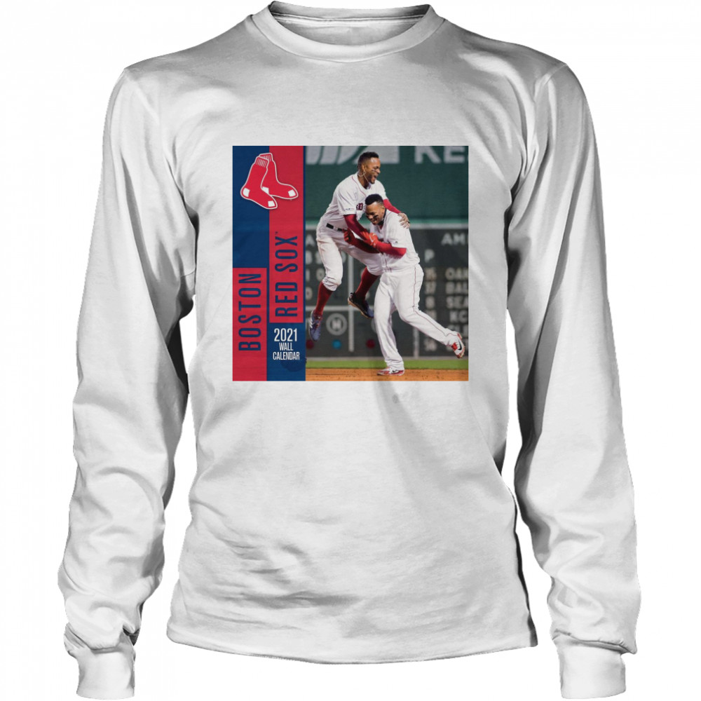 John F Turner Boston Red Sox 2021 Long Sleeved T-shirt