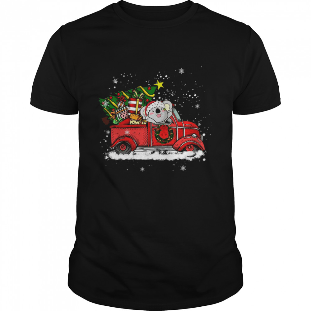 Koala Winter Car Christmas Sweater Classic Men's T-shirt