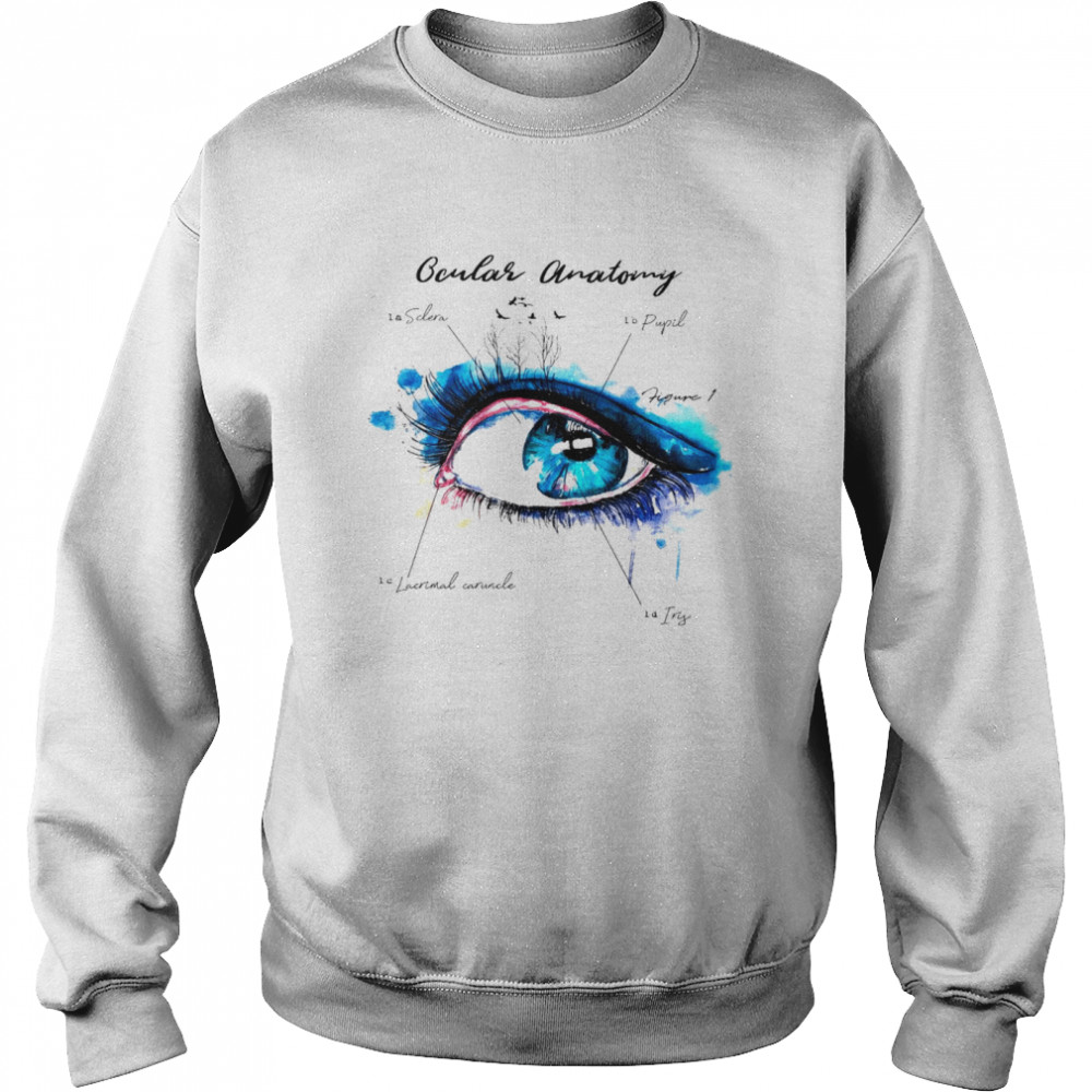 Ocular anatomy shirt Unisex Sweatshirt