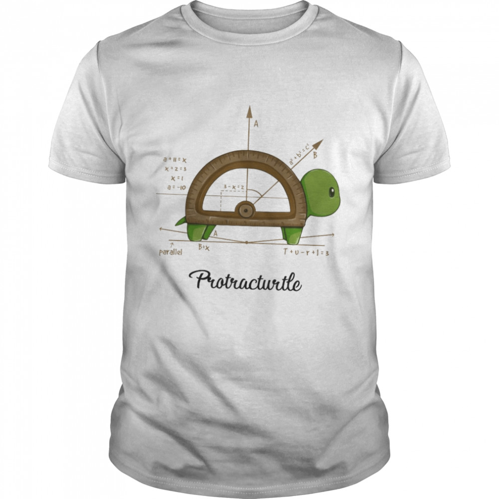 Protracturtle turtle shirt Classic Men's T-shirt