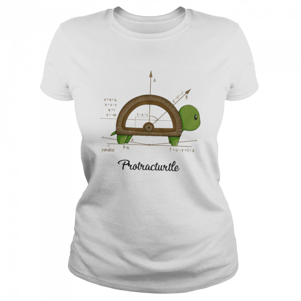 Protracturtle turtle shirt Classic Women's T-shirt