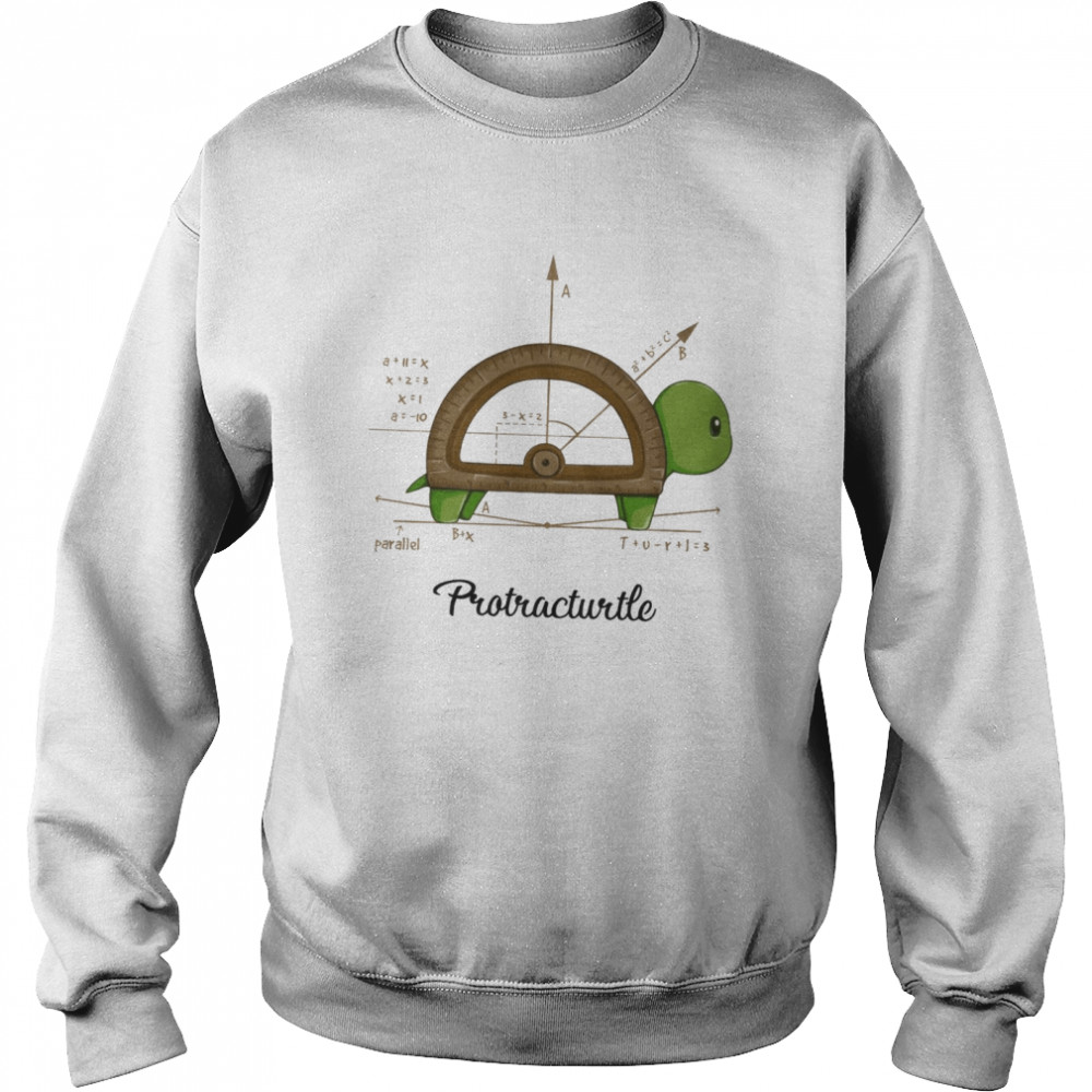 Protracturtle turtle shirt Unisex Sweatshirt