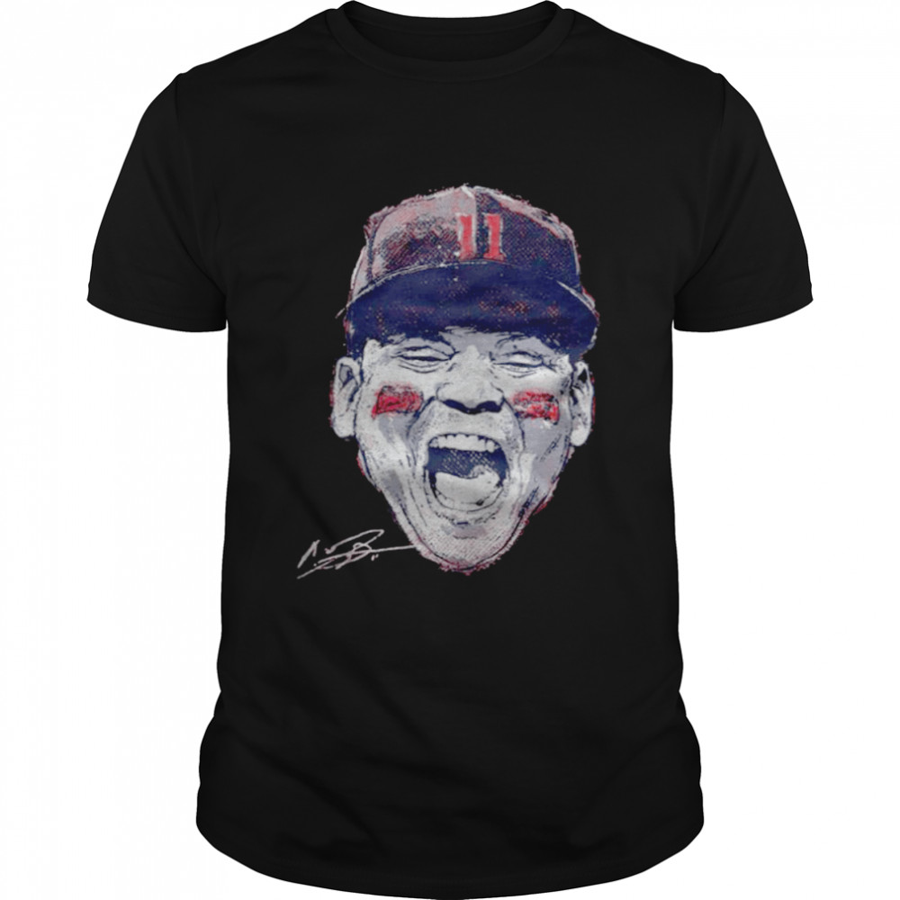 Rafael Devers Boston Baseball signature  Classic Men's T-shirt