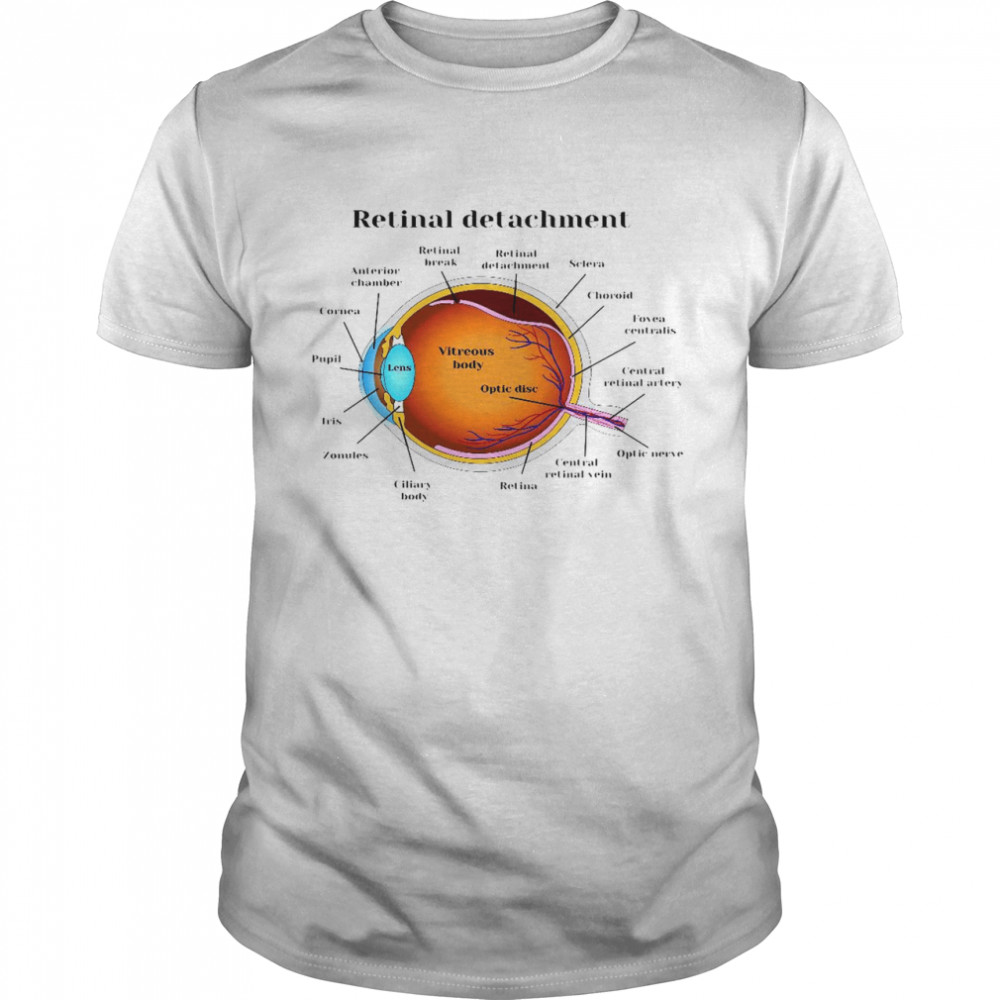 Retinal detachment anterior chamber retinal break retinal detachment shirt Classic Men's T-shirt