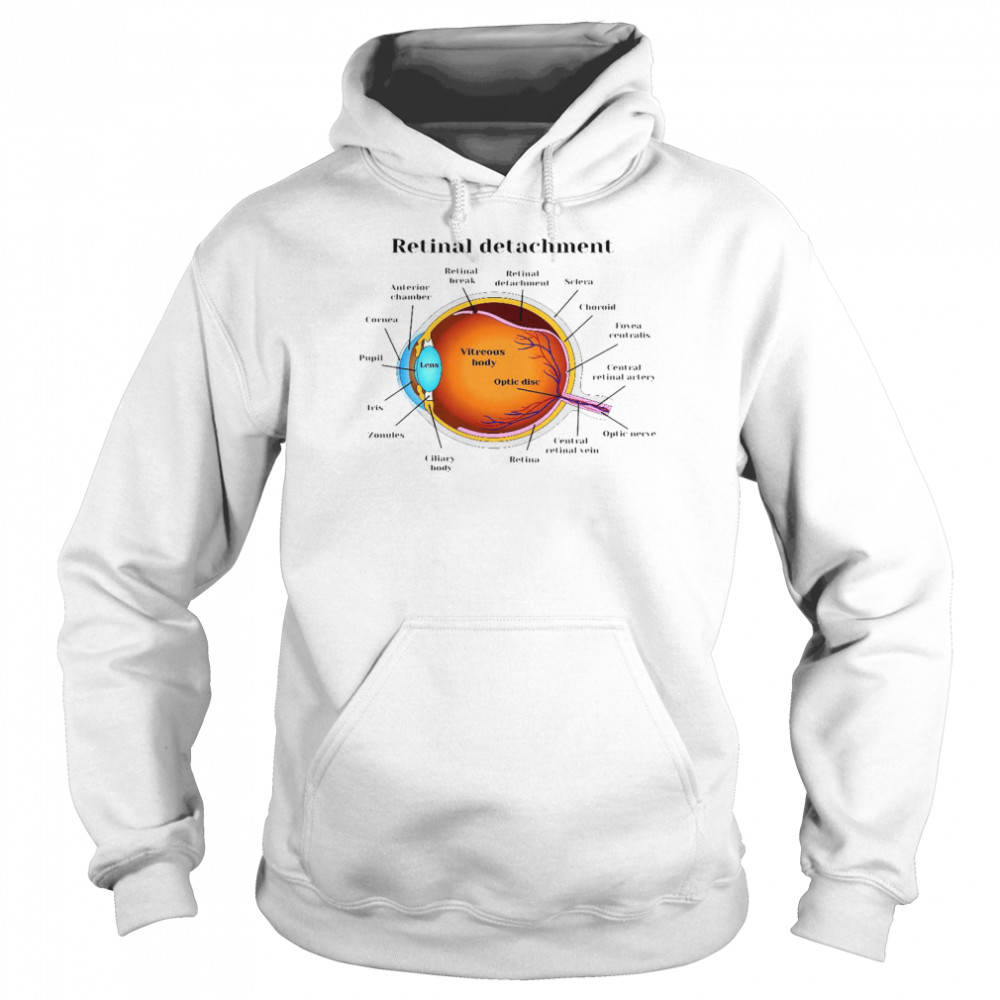 Retinal detachment anterior chamber retinal break retinal detachment shirt Unisex Hoodie