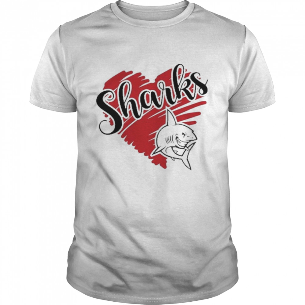 Sharks football soccer baseball volleyball shirt