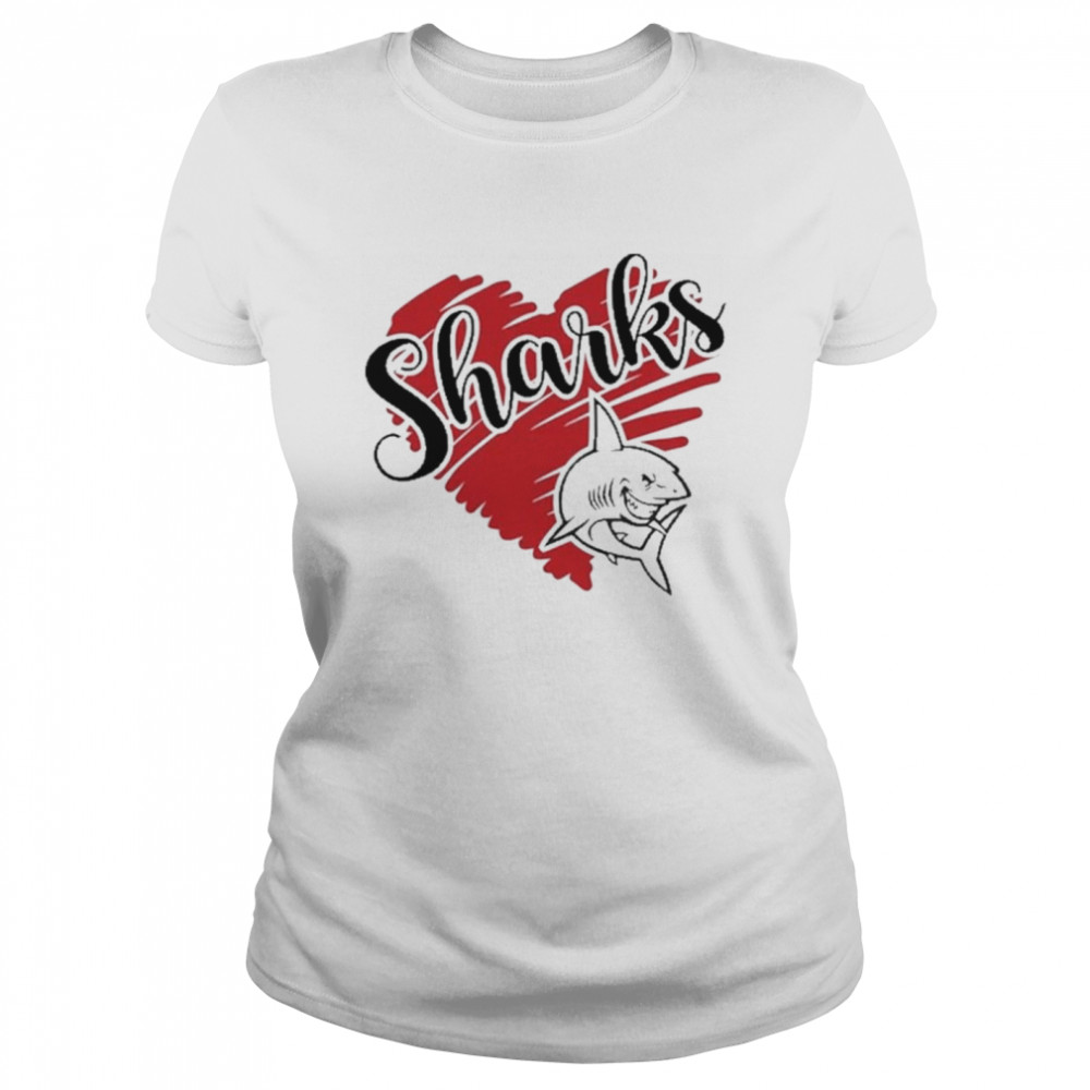 Sharks football soccer baseball volleyball shirt Classic Women's T-shirt