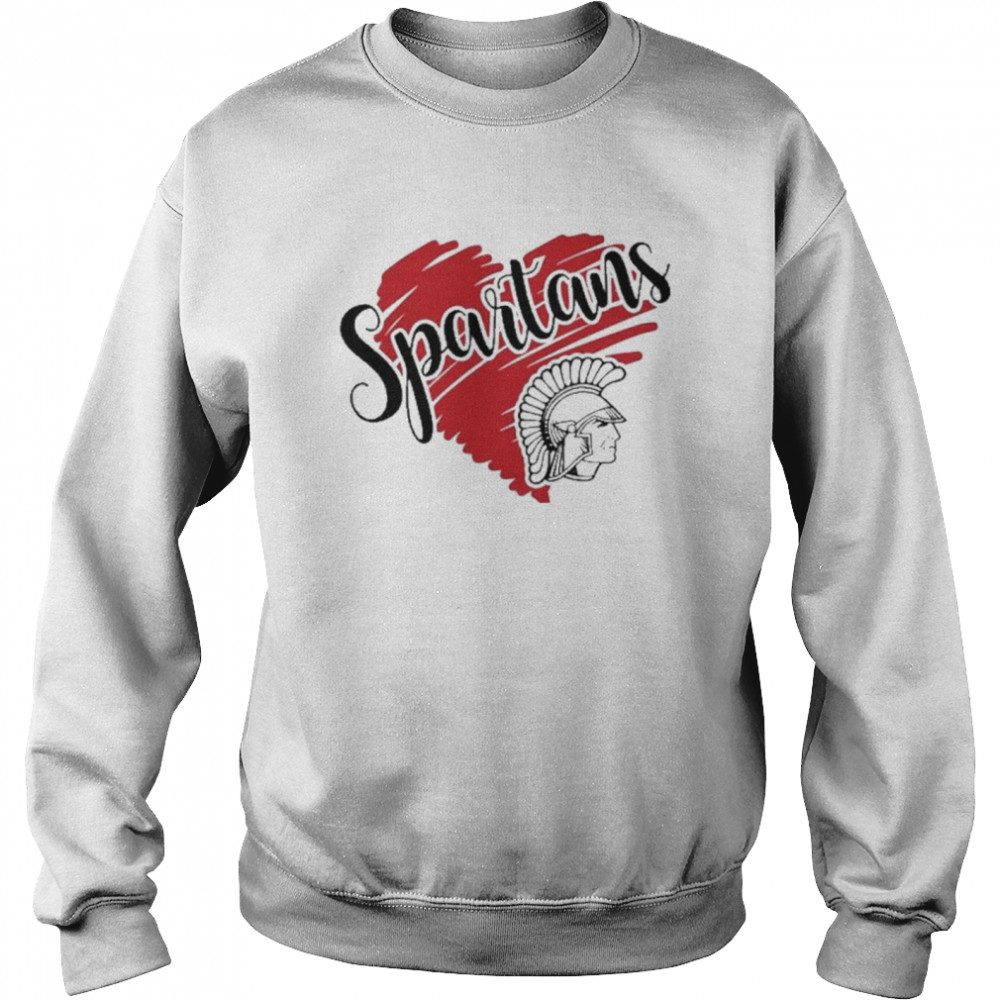 Spartans football soccer baseball volleyball shirt Unisex Sweatshirt