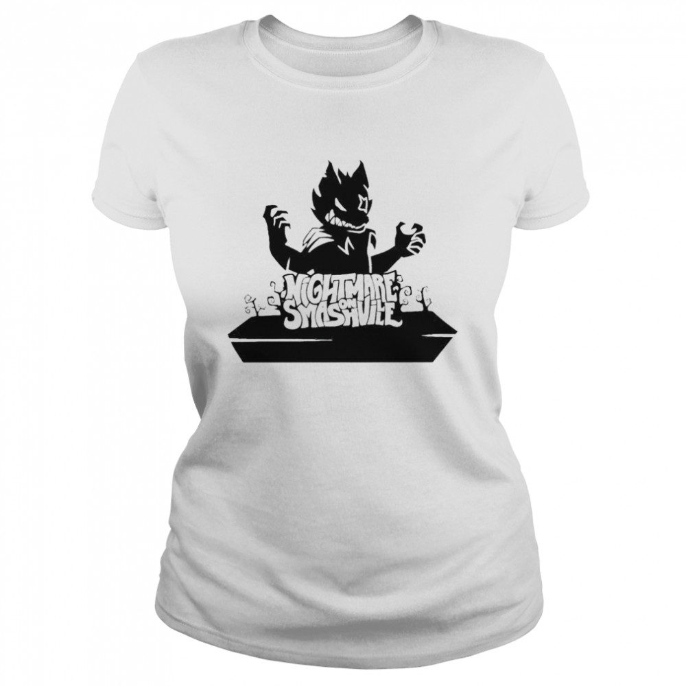 Nightmare On Smashville Halloween shirt Classic Women's T-shirt