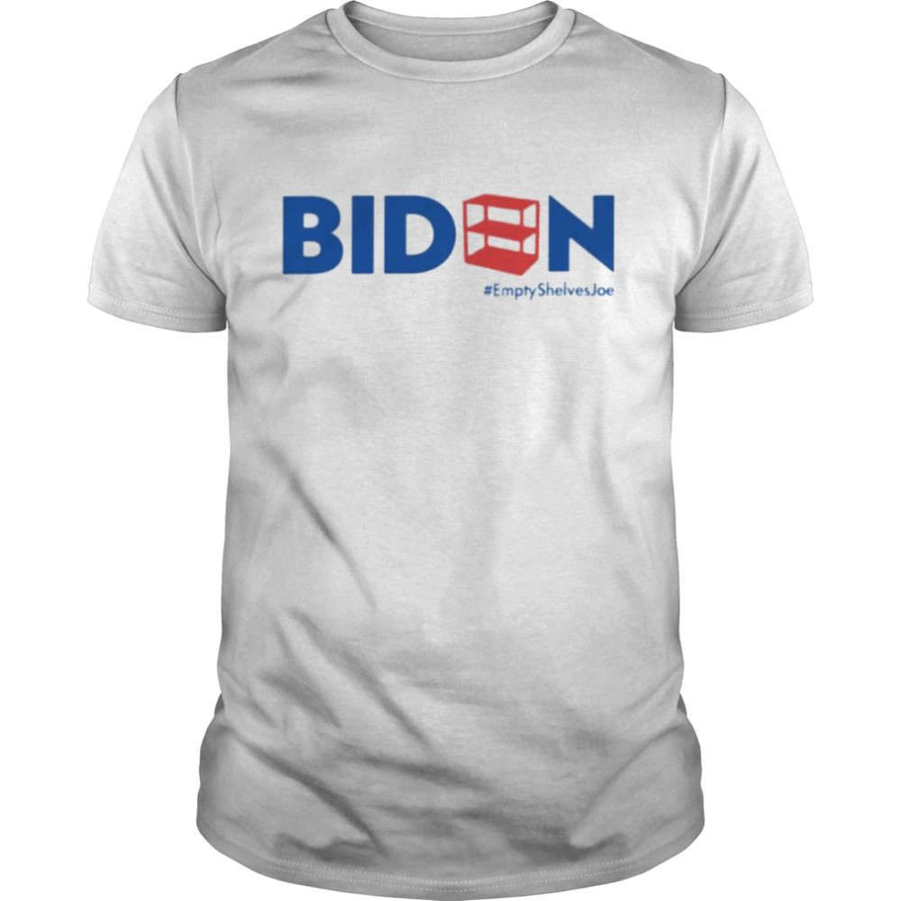 Official biden empty shelves Joe shirt Classic Men's T-shirt