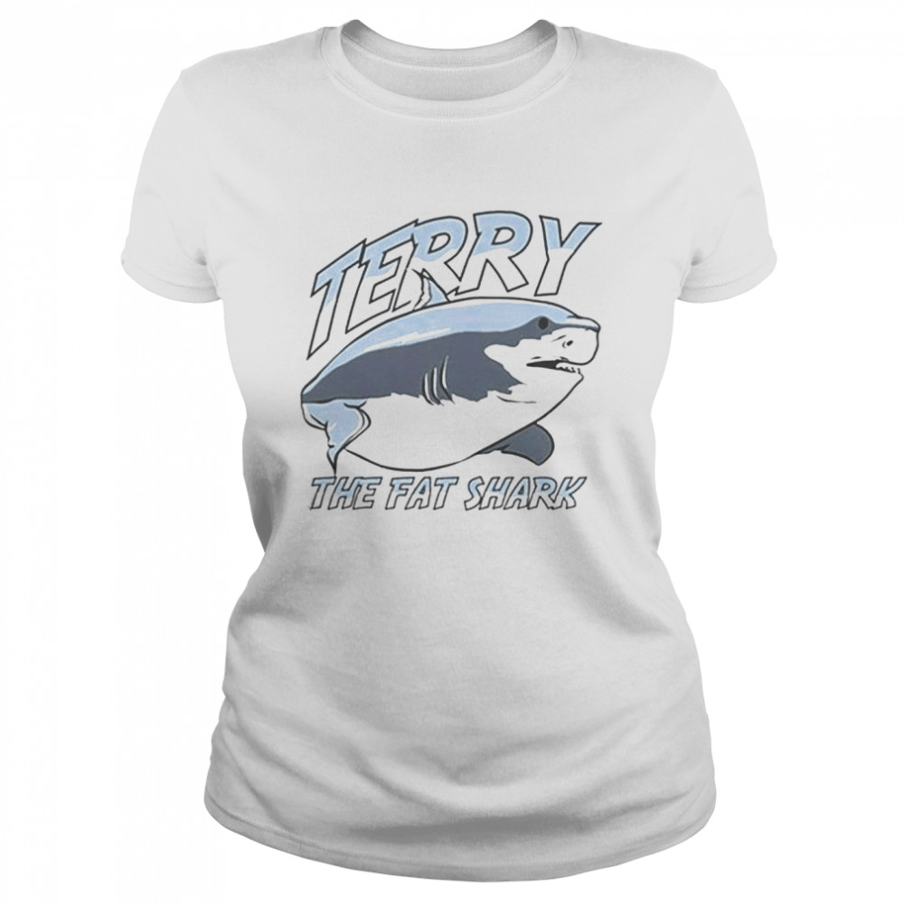 Terry the fat shark shirt Classic Women's T-shirt