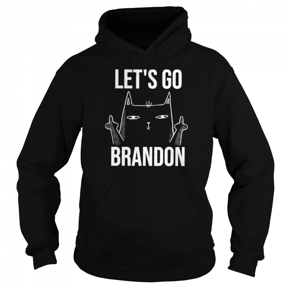 Lets Go Brandon Biden Conservative Anti Liberal Usa Flag shirt Unisex Hoodie