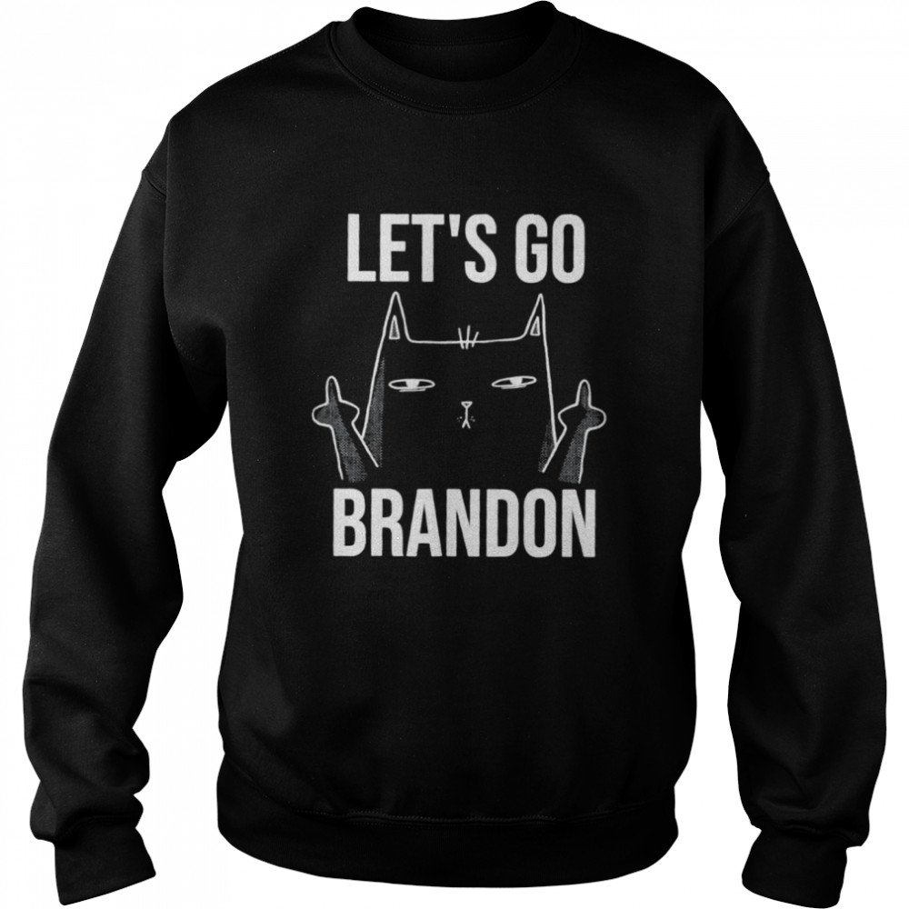 Lets Go Brandon Biden Conservative Anti Liberal Usa Flag shirt Unisex Sweatshirt