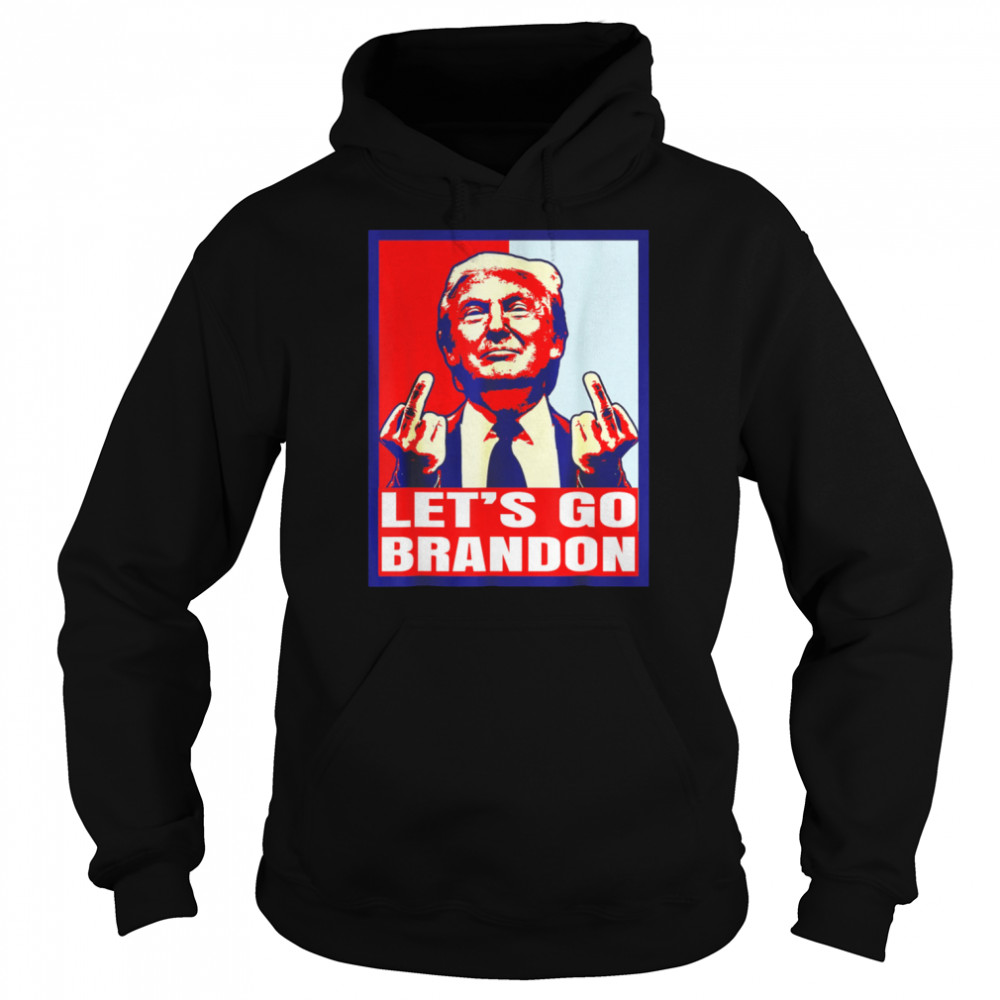 Let’s Go Brandon FJB Conservative US Flag Impeach 46 Unisex Hoodie