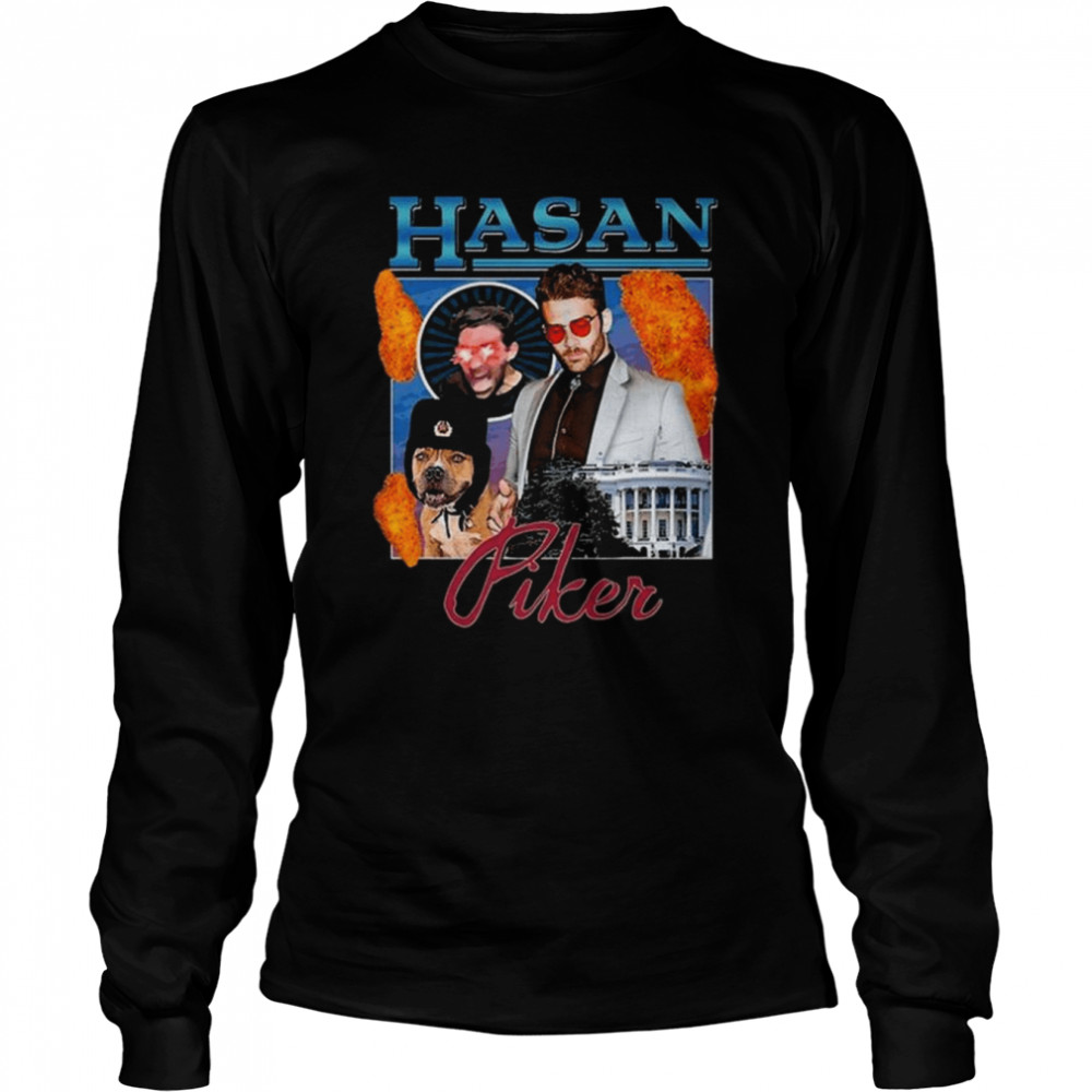 Hasan Piker Merch Long Sleeved T-shirt