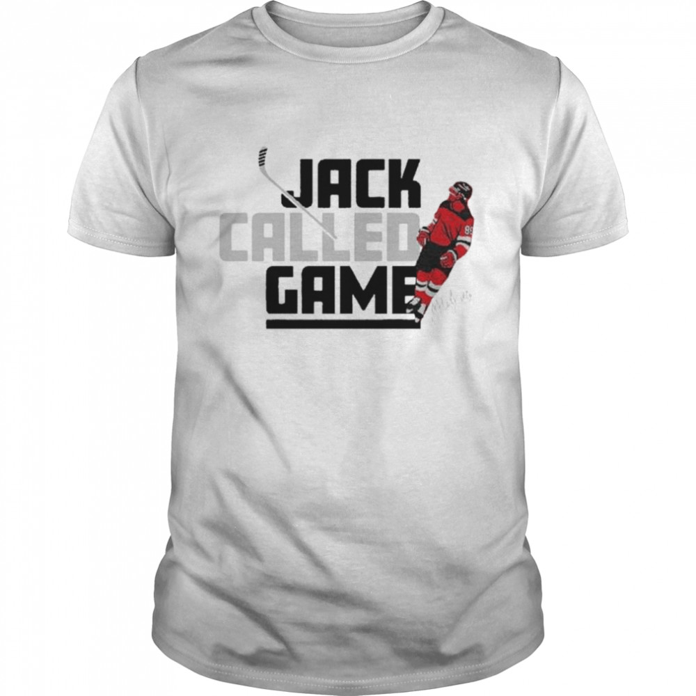 Jack Hughes New Jersey Devils Hack called game shirt Classic Men's T-shirt