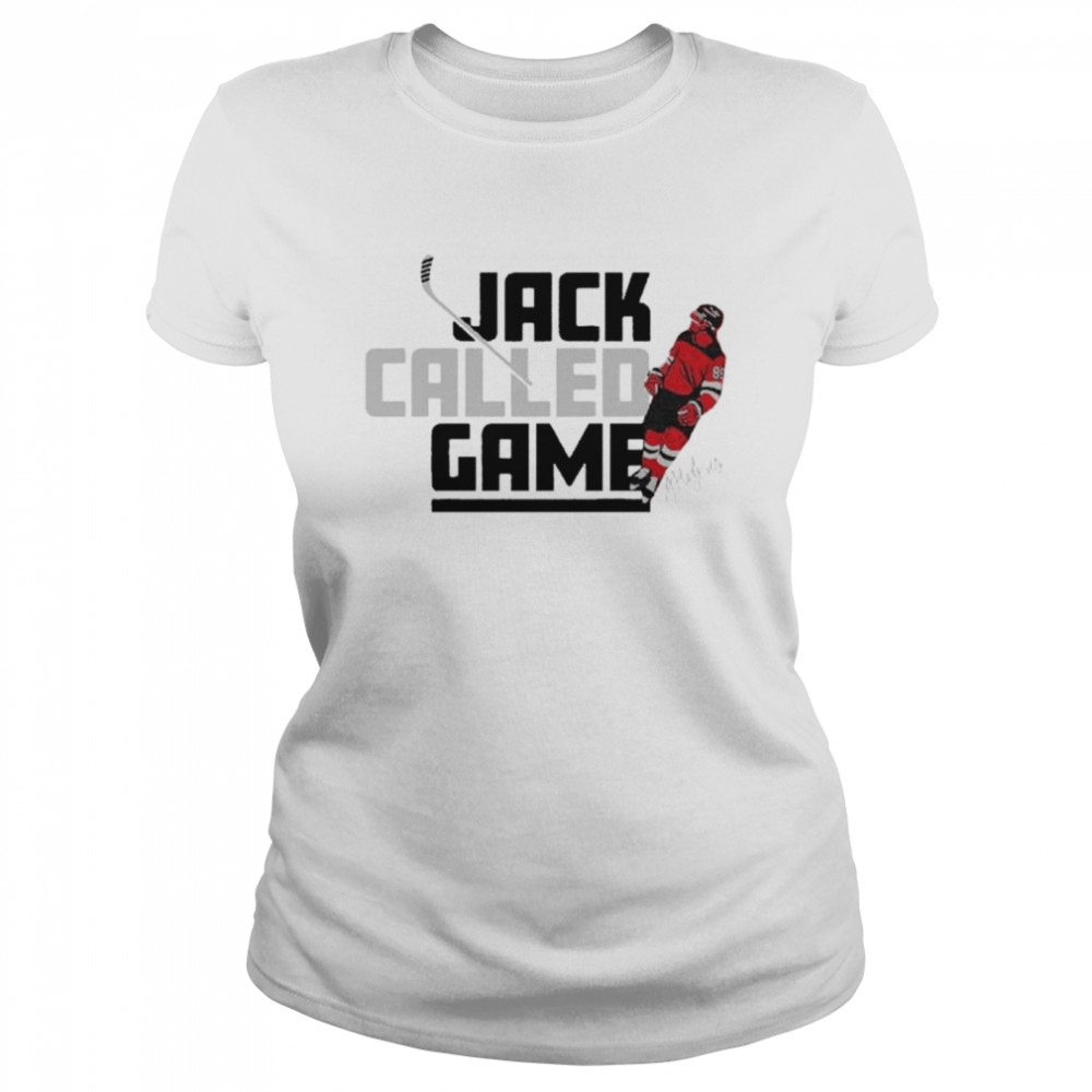 Jack Hughes New Jersey Devils Hack called game shirt Classic Women's T-shirt