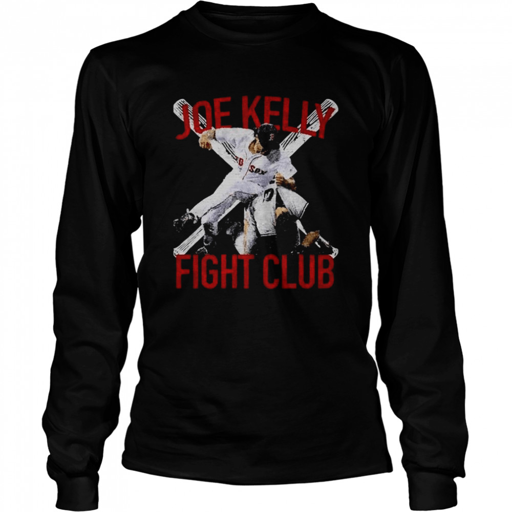 Joe Kelly Fight Club Boston Red Sox Long Sleeved T-shirt