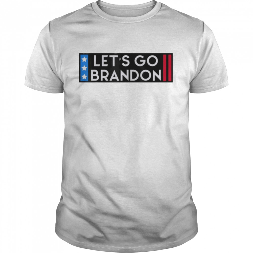Let’s Go Brandon Bumper US Flag Tee Shirt
