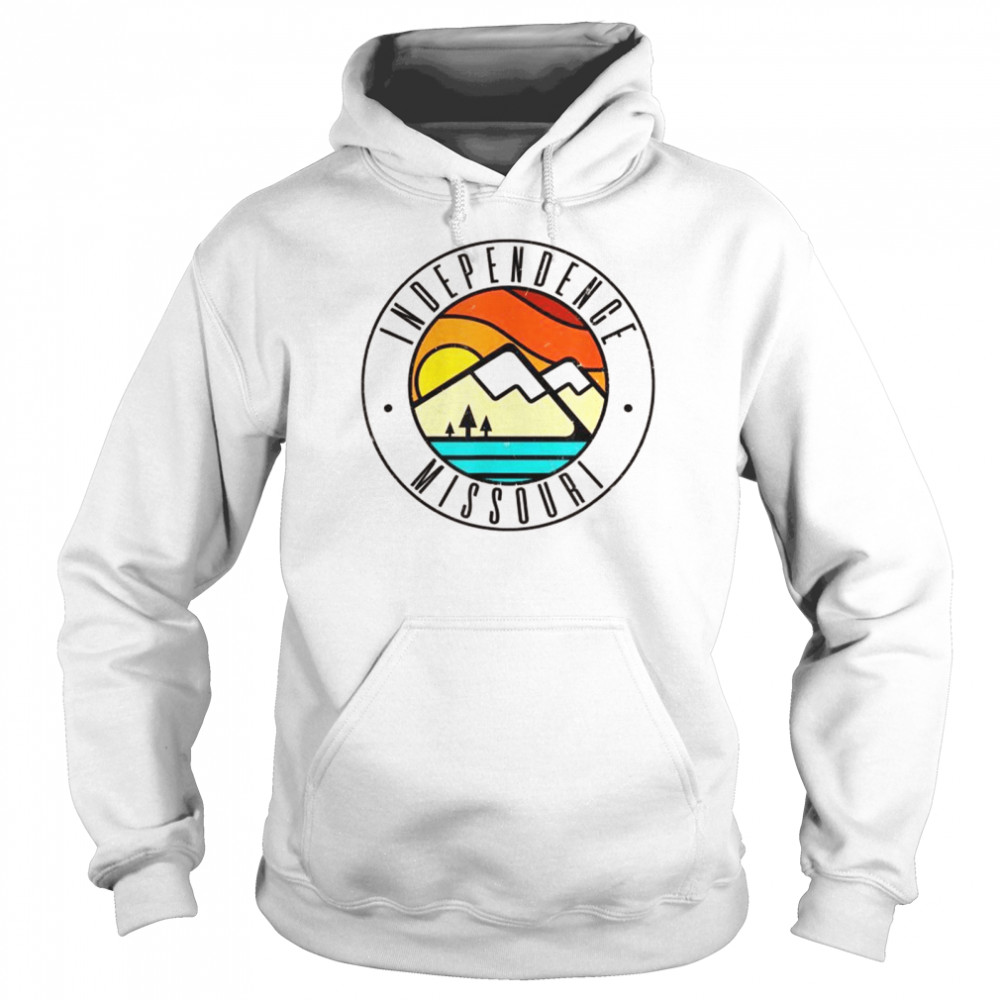 Minimalist Outdoors Independence Missouri MO Unisex Hoodie