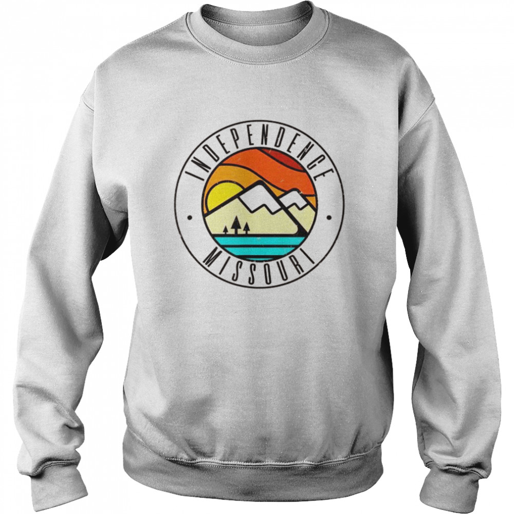 Minimalist Outdoors Independence Missouri MO Unisex Sweatshirt