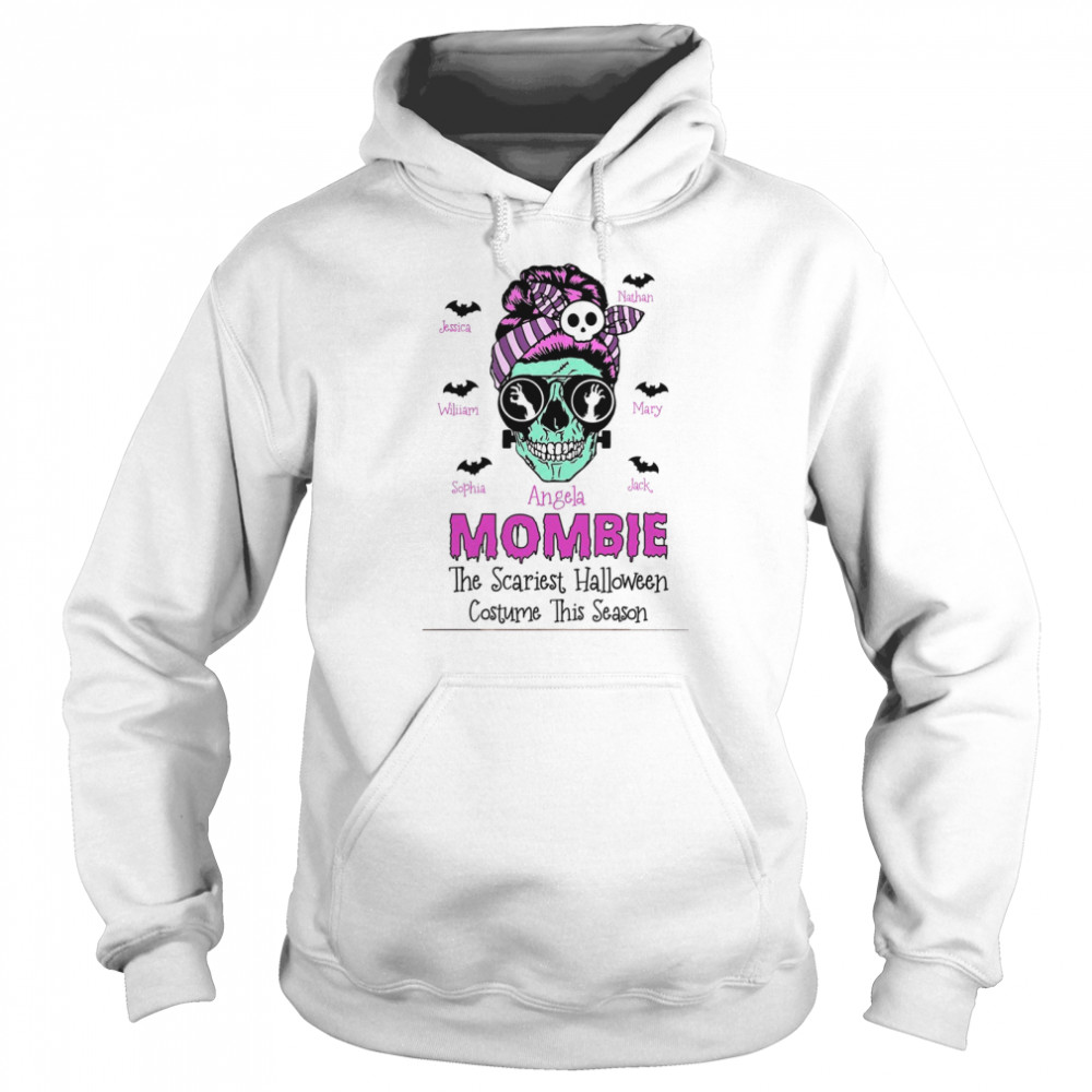 Mombie the scariest halloween costume this season shirt Unisex Hoodie