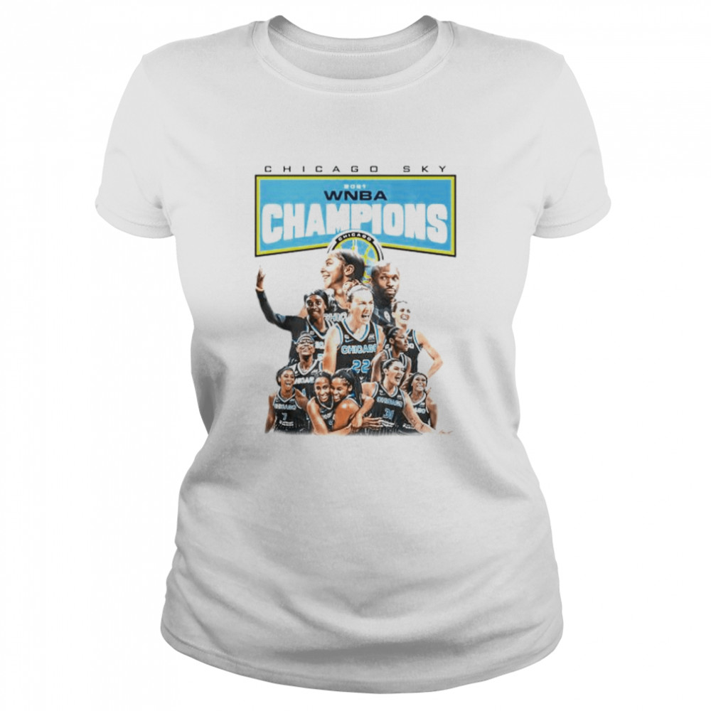 Nice chicago Sky 2021 WNBA champions players shirt Classic Women's T-shirt