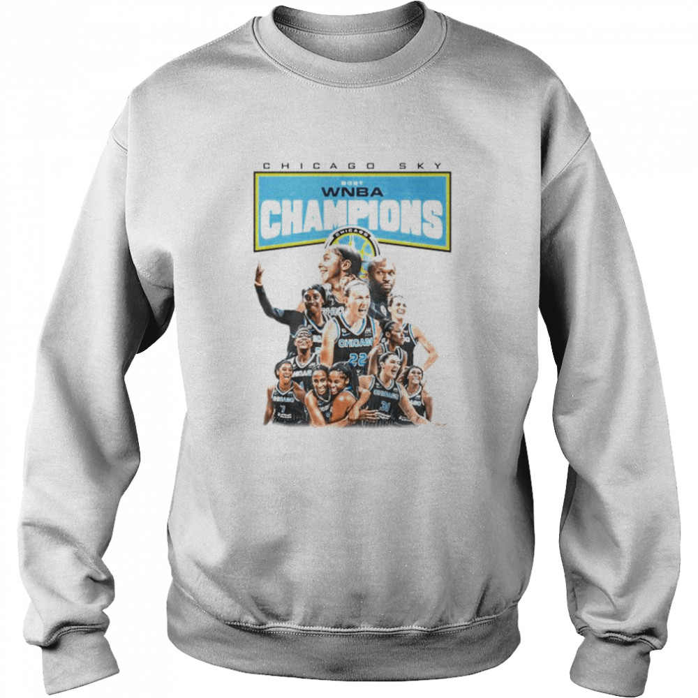 Nice chicago Sky 2021 WNBA champions players shirt Unisex Sweatshirt