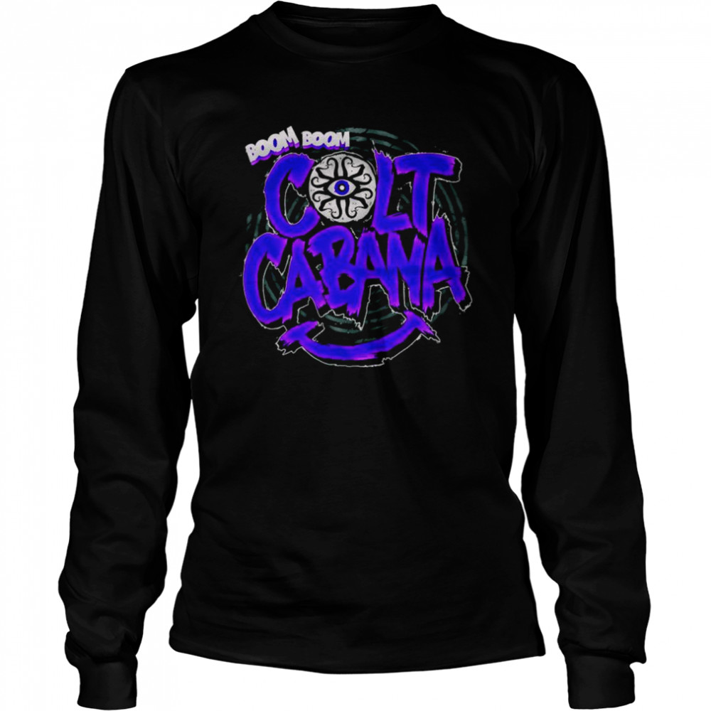 Official colt Cabana boom boom shirt Long Sleeved T-shirt