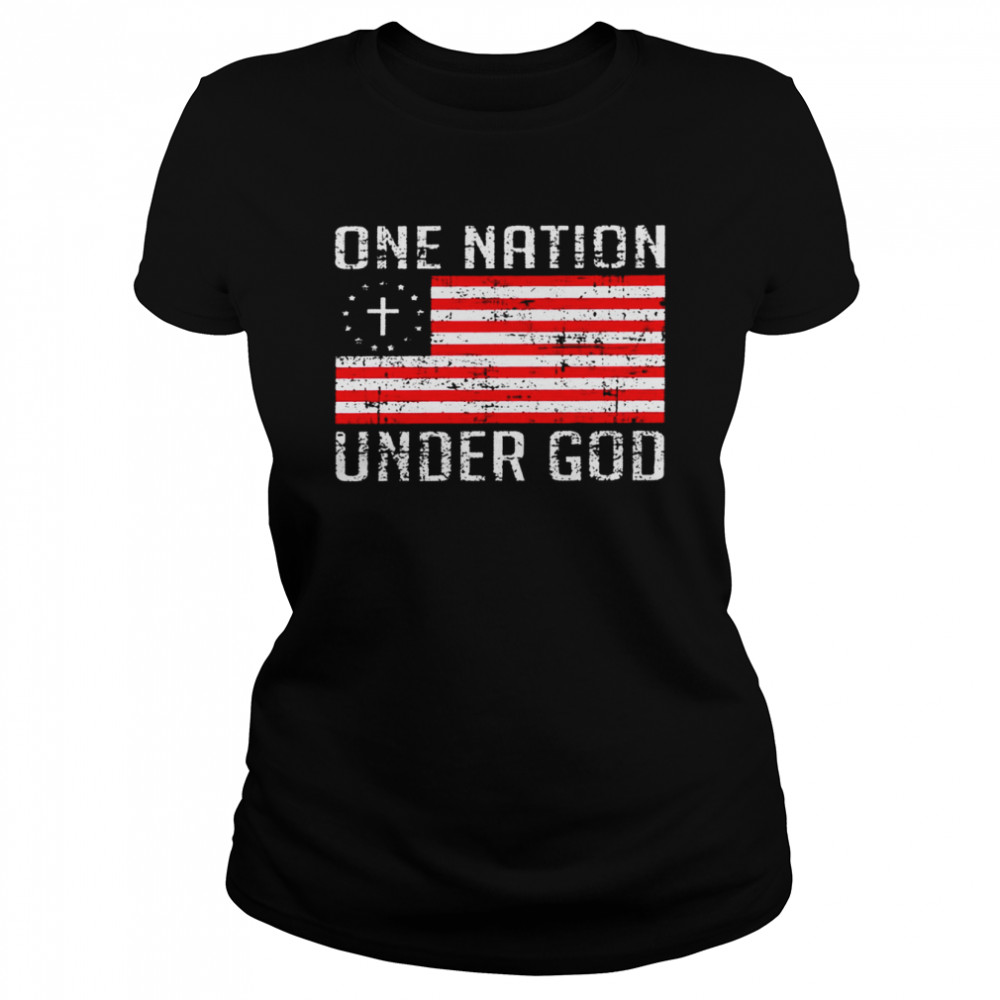 One nation under god shirt Classic Women's T-shirt